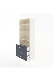 Arges Dolap 4 Raflı 3 Çekmeceli 60x30x163 Aytaşı-Antrasit