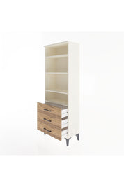 Arges Dolap 4 Raflı 3 Çekmeceli 60x30x163 Aytaşı-Çam