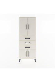 Arges Dolap 3 Raflı 3 Çekmeceli 4 Kapaklı 60x30x163 Aytaşı-Aytaşı