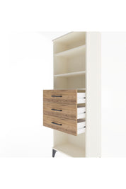 Arges Dolap 3 Raflı 3 Çekmeceli 60x30x163 Aytaşı-Çam