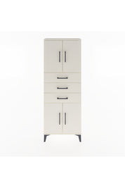 Arges Dolap 3 Raflı 3 Çekmeceli 4 Kapaklı 60x30x163 Aytaşı-Aytaşı