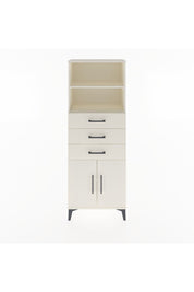 Arges Dolap 3 Raflı 3 Çekmeceli 2 Kapaklı 60x30x163 Aytaşı-Aytaşı