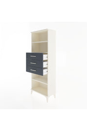 Arges Dolap 3 Raflı 3 Çekmeceli 60x30x163 Aytaşı-Antrasit