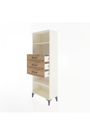 Arges Dolap 3 Raflı 3 Çekmeceli 60x30x163 Aytaşı-Çam