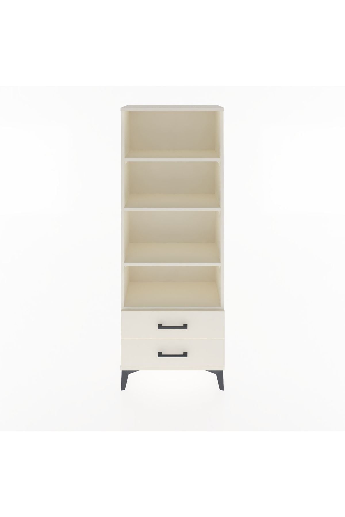 Arges Dolap 4 Raflı 2 Çekmeceli 60x30x163 Aytaşı-Aytaşı