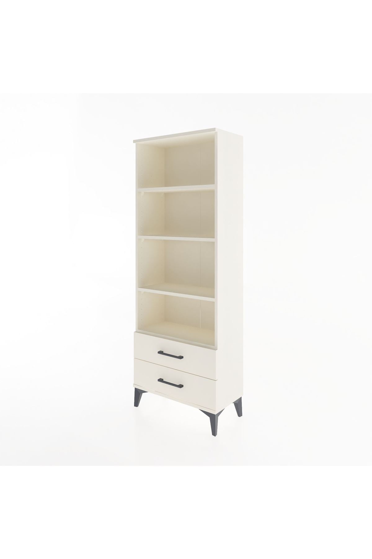 Arges Dolap 4 Raflı 2 Çekmeceli 60x30x163 Aytaşı-Aytaşı