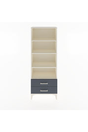 Arges Dolap 4 Raflı 2 Çekmeceli 60x30x163 Aytaşı-Antrasit