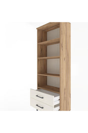 Arges Dolap 4 Raflı 2 Çekmeceli 60x30x163 Çam-Aytaşı