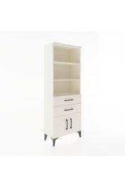 Arges Dolap 3 Raflı 2 Çekmeceli 2 Kapaklı 60x30x163 Aytaşı-Aytaşı