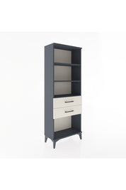 Arges Dolap 3 Raflı 2 Çekmeceli 60x30x163 Antrasit-Aytaşı