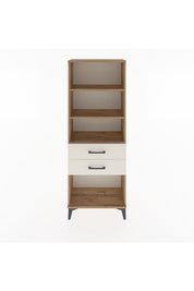 Arges Dolap 3 Raflı 2 Çekmeceli 60x30x163 Çam-Aytaşı