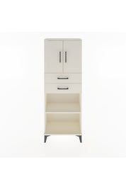 Arges Dolap 3 Raflı 2 Çekmeceli 2 Kapaklı 60x30x163 Aytaşı-Aytaşı