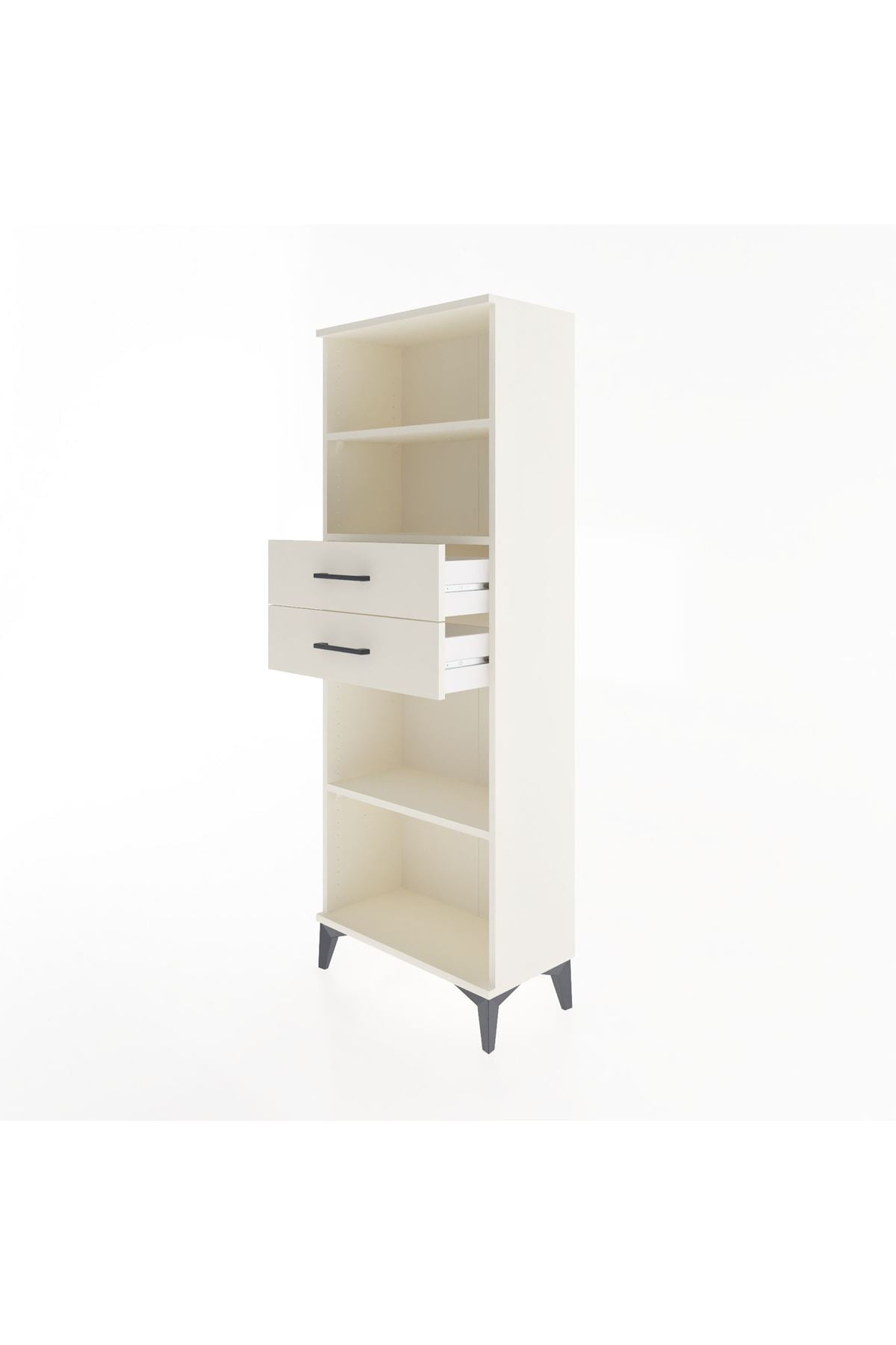 Arges Dolap 3 Raflı 2 Çekmeceli 60x30x163 Aytaşı-Aytaşı