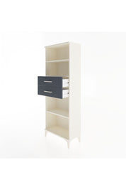 Arges Dolap 3 Raflı 2 Çekmeceli 60x30x163 Aytaşı-Antrasit