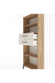 Arges Dolap 3 Raflı 2 Çekmeceli 60x30x163 Çam-Aytaşı