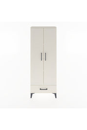 Arges Dolap 4 Raflı Tek Çekmeceli 2 Kapaklı 60x30x163 Aytaşı-Aytaşı
