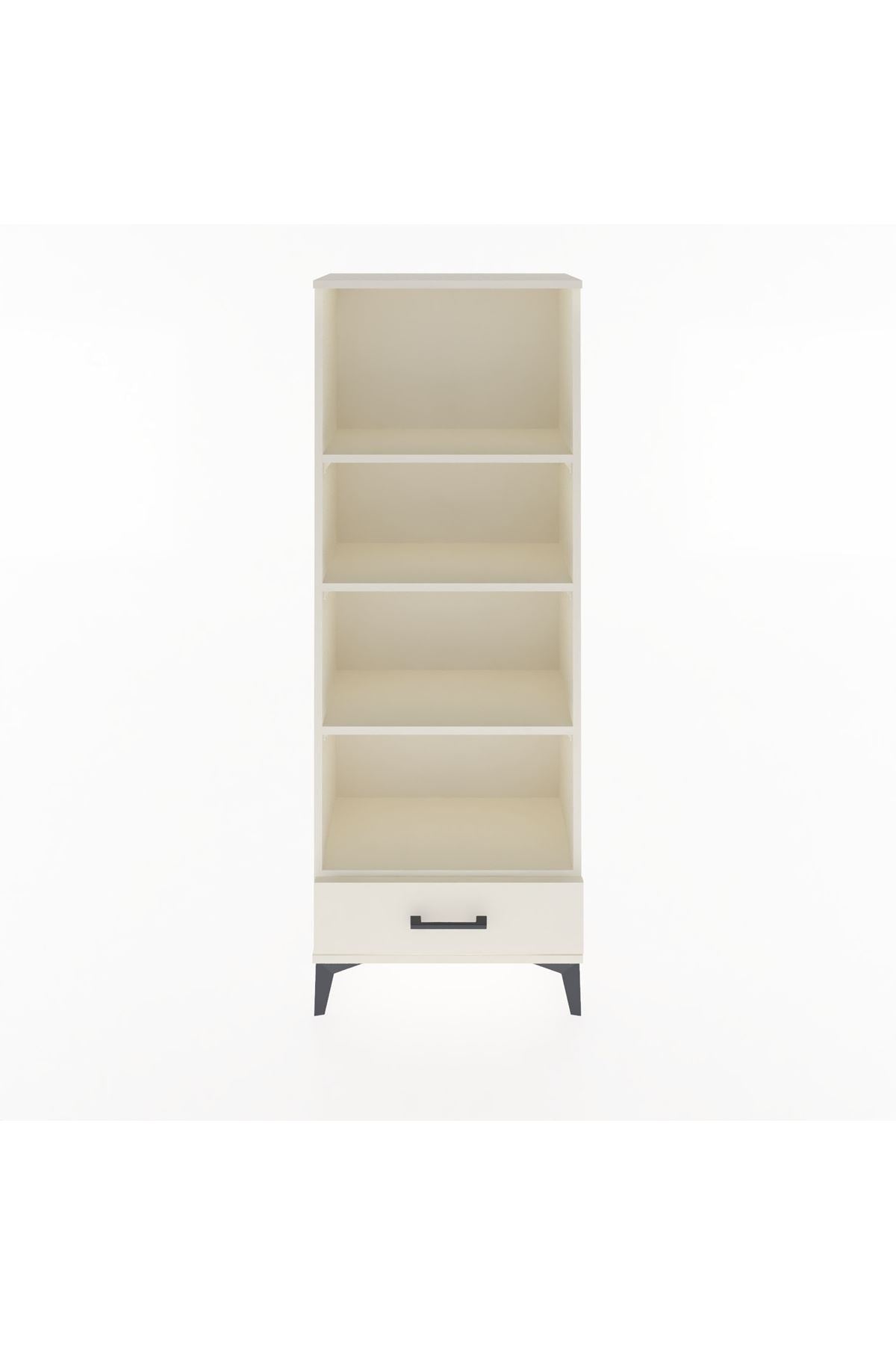 Arges Dolap 4 Raflı Tek Çekmeceli 60x30x163 Aytaşı-Aytaşı