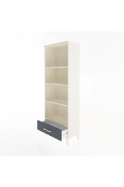 Arges Dolap 4 Raflı Tek Çekmeceli 60x30x163 Aytaşı-Antrasit