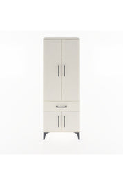 Arges Dolap 3 Raflı Tek Çekmeceli 4 Kapaklı 60x30x163 Aytaşı-Aytaşı