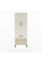 Arges Dolap 3 Raflı Tek Çekmeceli 2 Kapaklı 60x30x163 Aytaşı-Aytaşı