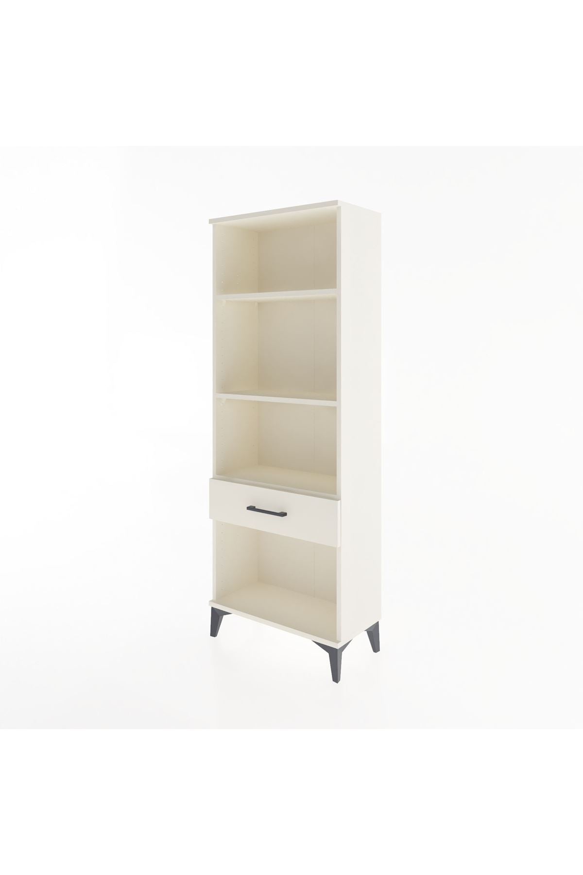 Arges Dolap 3 Raflı Tek Çekmeceli 60x30x163 Aytaşı-Aytaşı