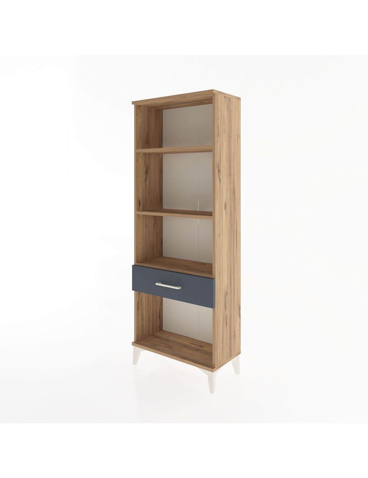 Arges Dolap 3 Raflı Tek Çekmeceli 60x30x163 - S20M122V8A