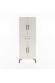 Arges Dolap 3 Raflı Tek Çekmeceli 4 Kapaklı 60x30x163 Aytaşı-Aytaşı