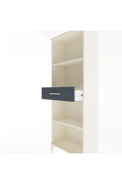 Arges Dolap 3 Raflı Tek Çekmeceli 60x30x163 Aytaşı-Antrasit