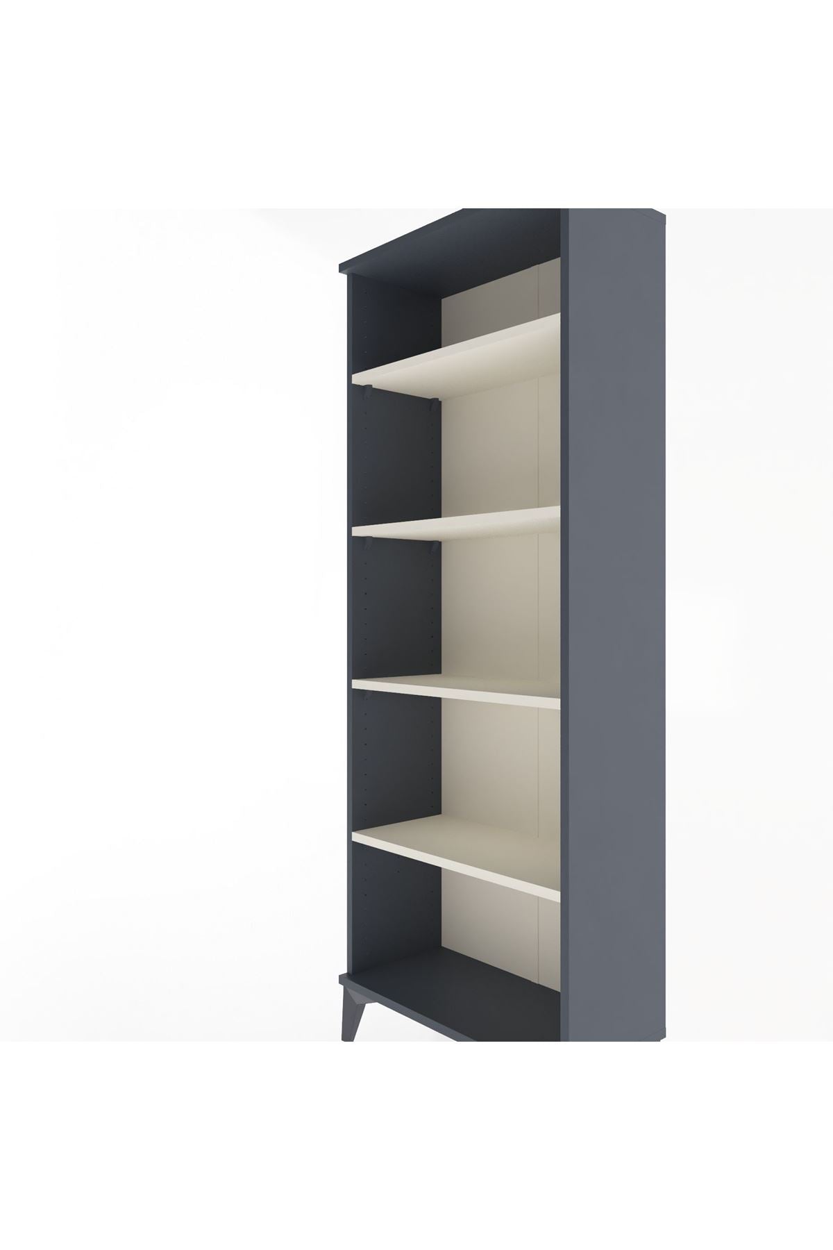 Arges Dolap 4 Raflı 60x30x163 Antrasit-Aytaşı