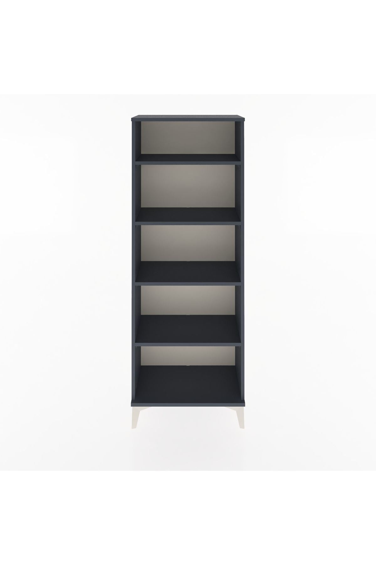 Arges Dolap 4 Raflı 60x30x163 Antrasit-Antrasit