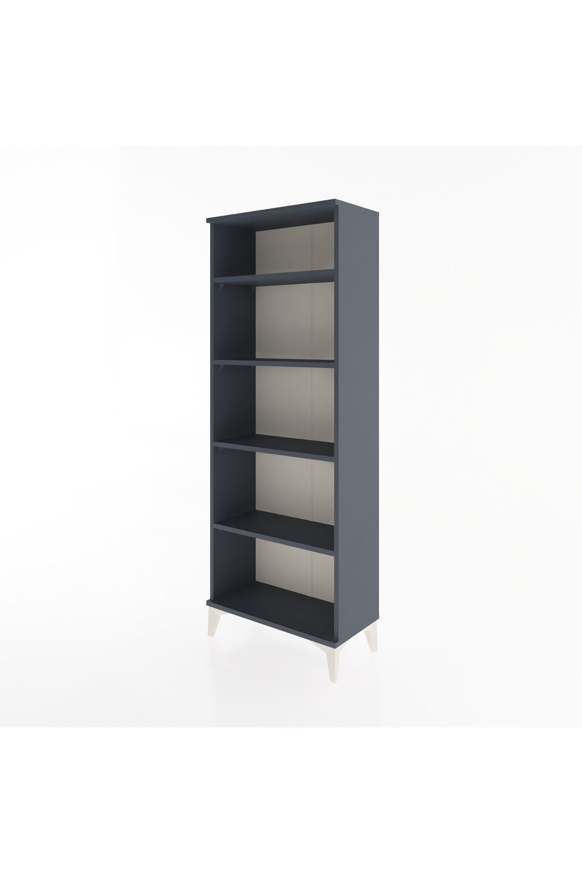 Arges Dolap 4 Raflı 60x30x163 Antrasit-Antrasit