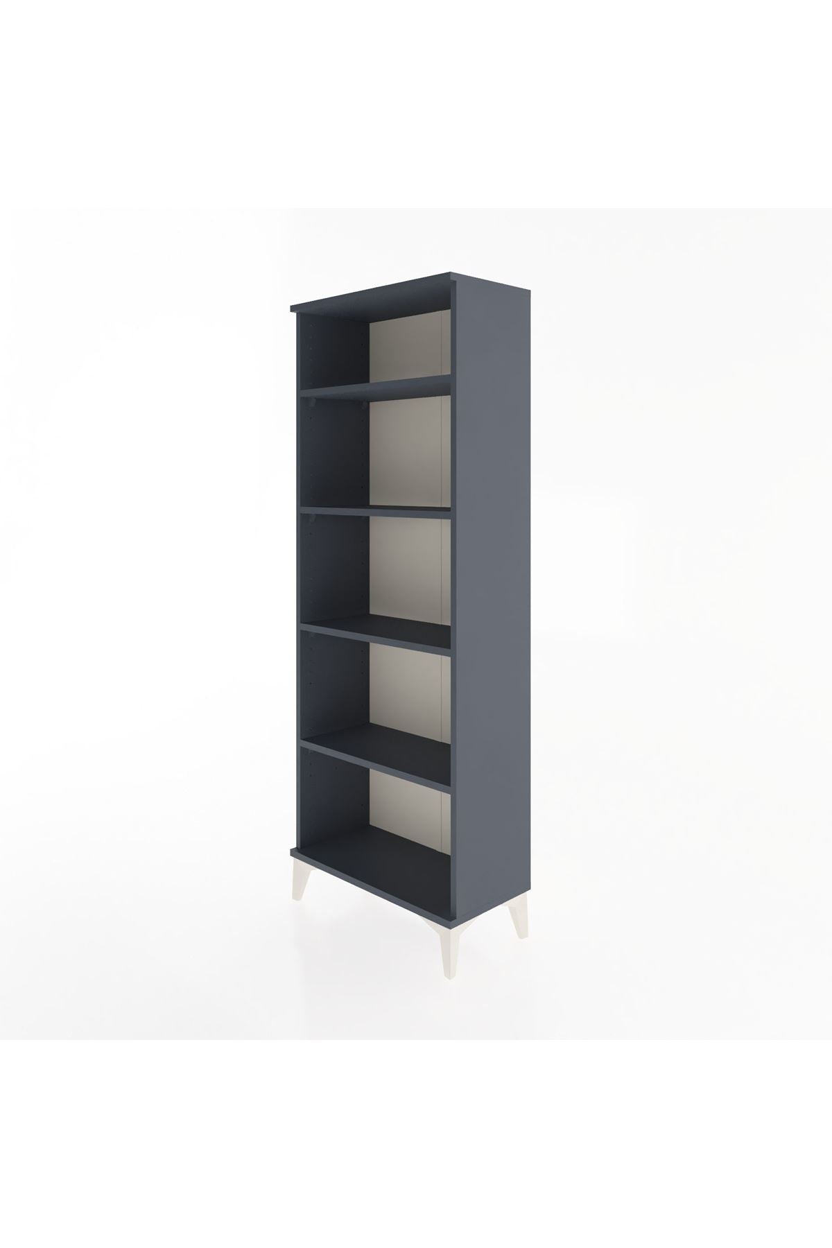 Arges Dolap 4 Raflı 60x30x163 Antrasit-Antrasit