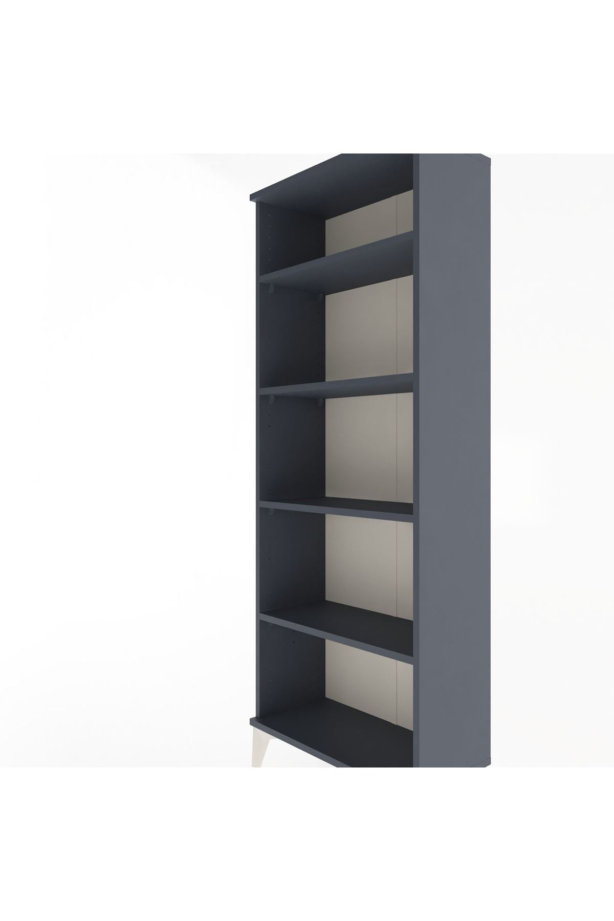 Arges Dolap 4 Raflı 60x30x163 Antrasit-Antrasit