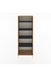 Arges Dolap 4 Raflı 60x30x163 Çam-Antrasit