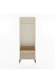 Arges Dolap Tek Raflı Kapaklı Tek Askılı 60x30x163 Aytaşı-Çam