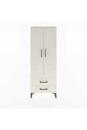 Arges Dolap 2 Raflı 2 Çekmeceli Tek Askılı 60x30x163 Aytaşı-Aytaşı