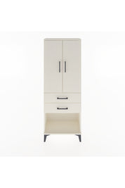 Arges Dolap Tek Raflı 2 Çekmeceli Tek Askılı 60x30x163 Aytaşı-Aytaşı