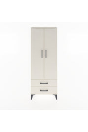 Arges Dolap Tek Raflı 2 Çekmeceli Tek Askılı 60x30x163 Aytaşı-Aytaşı