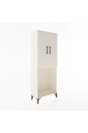 Arges Dolap Tek Raflı 2 Kapaklı Tek Askılı 60x30x163 Aytaşı-Aytaşı