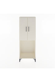 Arges Dolap Tek Raflı 2 Kapaklı Tek Askılı 60x30x163 Aytaşı-Aytaşı