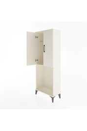 Arges Dolap Tek Raflı 2 Kapaklı Tek Askılı 60x30x163 Aytaşı-Aytaşı