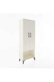 Arges Dolap 2 Raflı 2 Kapaklı Tek Askılı 60x30x163 Aytaşı-Aytaşı