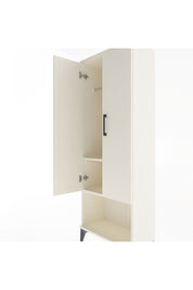 Arges Dolap 2 Raflı 2 Kapaklı Tek Askılı 60x30x163 Aytaşı-Aytaşı