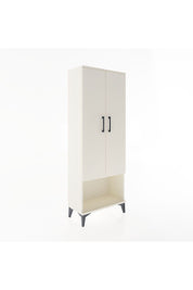Arges Dolap Tek Raflı 2 Kapaklı Tek Askılı 60x30x163 Aytaşı-Aytaşı