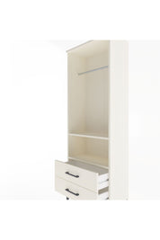 Arges Dolap 2 Raflı 2 Çekmeceli Tek Askılı 60x30x163 Aytaşı-Aytaşı