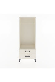 Arges Dolap Tek Raflı 2 Çekmeceli Tek Askılı 60x30x163 Aytaşı-Aytaşı