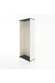 Arges Dolap Kapaklı Tek Askılı 60x30x163 Aytaşı-Antrasit