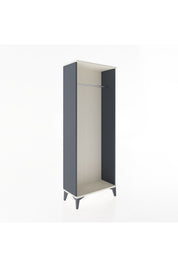 Arges Dolap Kapaklı Tek Askılı 60x30x163 Antrasit-Aytaşı