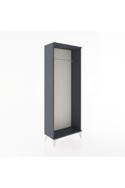 Arges Dolap Kapaklı Tek Askılı 60x30x163 Antrasit-Antrasit