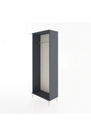 Arges Dolap Kapaklı Tek Askılı 60x30x163 Antrasit-Antrasit